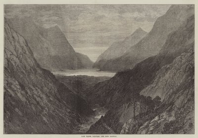 Loch Maree, Ferrocarril de Dingwall y Skye de Samuel Read
